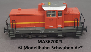 Märklin 36700 H0 Diesel-Rangierlokomotive Henschel DHG 700