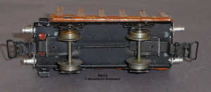 Märklin 372 Spur H0, Blech Rungenwagen m. Bremserhaus, Bauzeit ab 1935