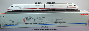 Märklin 3750 H0 MHI ICE -Triebköpfe BR 401 Elisabeth, Digital, DB, OVP