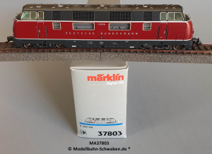 Märklin 37803 H0 Diesellok V200 018, DB, EVP, Delta Digital, Sound