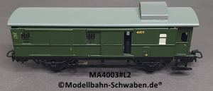 Märklin 4003 H0 Personenzug Gepäckwagen, BN 4003, Innenbeleuchtung