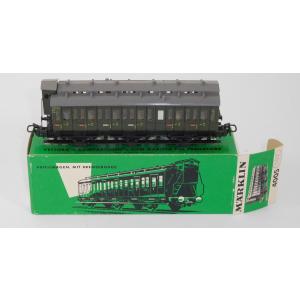 Märklin 4005 H0 Abteilwagen, Bremserhaus, 2. Kl., Stirnaufschrift 330/2 erhaben, OVP, 1952