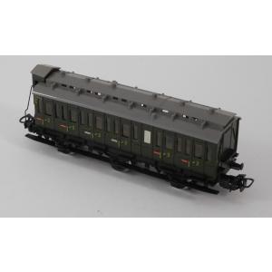 Märklin 4005 H0 Abteilwagen, Bremserhaus, 2. Kl., Stirnaufschrift 330/2 erhaben, OVP, 1952