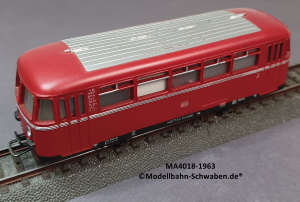 Märklin 4018 H0 Beiwagen 142071 zum Schienenbus, VB 142 995, DB, OVP, BZ ca. 1971