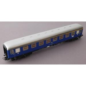 Märklin 4053 H0 D-Zug Personenwagen 1.Kl. blau, Zugschlußbel. 51 80 10-40 167-8, OVP, 1972