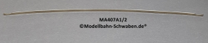 Märklin 407A1/2 Spur 00 Oberleitung gebogen halbe Länge 190mm