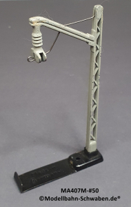 Märklin 407MN Spur 00 Oberleitung Mast 10 cm hoch, Bz.1950