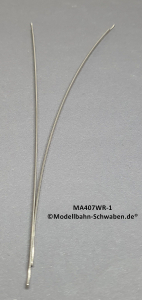 Märklin 407WR Spur 00 Oberleitung für Weiche Rechts