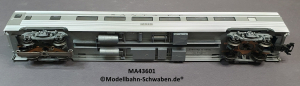 Märklin 43601 H0 Schnellzugwagen Streamliner Coach, Großraum-Sitzwagen, AT & SF, OVP
