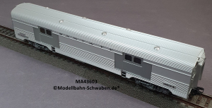 Märklin 43603 H0 Schnellzugwagen Streamliner Baggage, Gepäckwagen, AT & SF, OVP