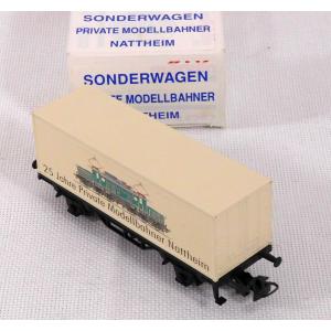 Märklin 44262.X99 Containertragwagen Private Modellbahner 25 Jahre Nattheim, OVP