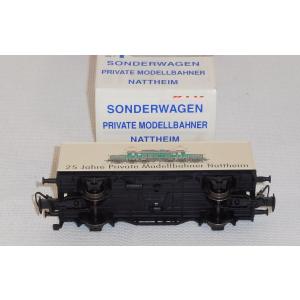 Märklin 44262.X99 Containertragwagen Private Modellbahner 25 Jahre Nattheim, OVP