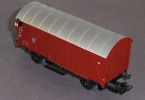 Märklin 4506 H0 Gedeckter Güterwagen mit Schlusslaternen, Gmh 39, DB, OVP