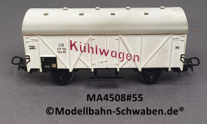 Märklin 4508 H0 Kühlwagen, rot lackierte Aufschrift, BN 327 154, DB