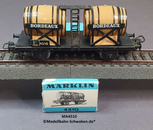 Märklin 4510 H0 Weinwagen Bordeaux Bauzeit ca. 1959