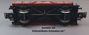 Märklin 4601 H0 offener Güterwagen, Bremserhaus, DB, OVP
