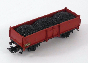 Märklin 4604 H0 offener Güterwagen, 852226 Omm52, Steinkohle, DB, OVP