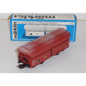 Märklin 4626 H0 Großgüterwagen mit Klappdeckeldach, DB, OVP