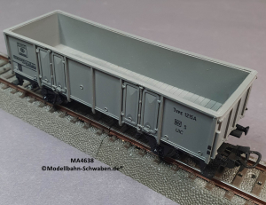 Märklin 4638 H0 Offener Hochbord- / Güterwagen grau, 2284580, SNCB, OVP