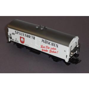 Märklin 4654 H0 Kühl-/Bierwagen Spatenbräu, 516 972, DB, OVP, Bz 1966-1970