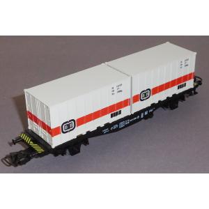 Märklin 4664 H0 Containerwagen DB grau, 042 0 606-4, DB, OVP, Bz 1973