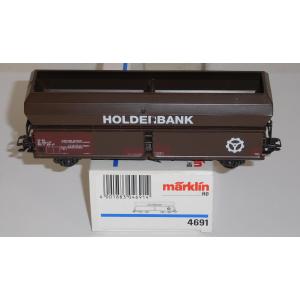 Märklin 4691 H0 Selbstentladewagen Holderbank, DB, OVP