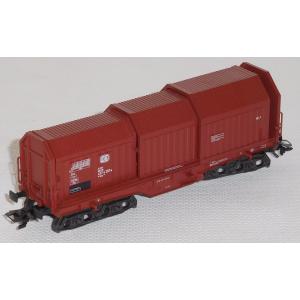 Märklin 4693 H0 Drehgestellwagen mit Teleskophauben, DB, OVP