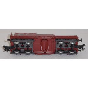 Märklin 4693 H0 Drehgestellwagen mit Teleskophauben, DB, OVP