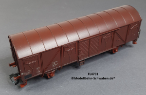 Märklin 4701 H0 Gedeckter Güterwagen, DR, OVP, Bz: 1992