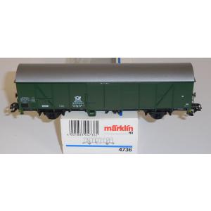 Märklin 4736 H0 Post-Bahnwagen, Dt.Bundespost, OVP