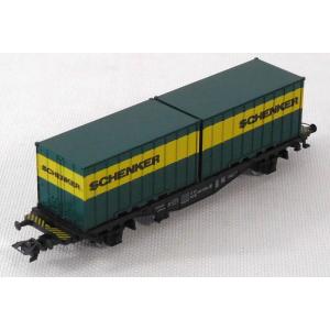 Märklin 4764 H0 Containerwagen Schenker, DB, OVP