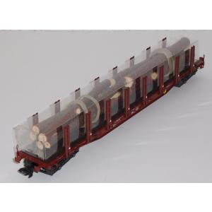 Märklin 47711 H0 Rungenwagen m. Holzbeladung, DB, OVP