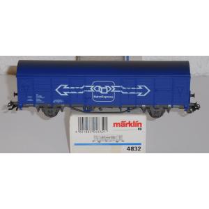 Märklin 4832 H0 Gedeckter Güterwagen Bahn-Express, ÖBB, OVP