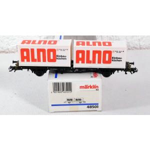 Märklin 48501 H0 Containerwagen ALNO, OVP