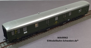 Märklin 49962 H0 Post-/Schürzenwagen, m.Digital-Decoder und Geräuschgenerator, DB, OVP