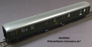 Märklin 49962 H0 Post-/Schürzenwagen, m.Digital-Decoder und Geräuschgenerator, DB, OVP