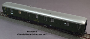 Märklin 49962 H0 Post-/Schürzenwagen, m.Digital-Decoder und Geräuschgenerator, DB, OVP