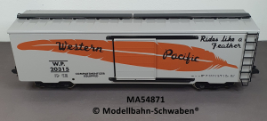 Märklin 54871 Spur 1 Maxi US-Güterwagen Boxcar 20315, Western Pacific, OVP