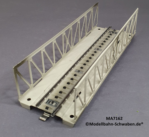 Märklin 7162 H0 M-Gleis Gitterbrücke Blech gerade