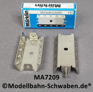 Märklin 7209 Verteilerplatte für Stecker 2,5mm, OVP