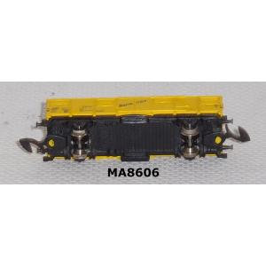 Märklin 8606 Z MINICLUB Gedeckter Güterwagen, ibbis, Bananen, DB, OVP