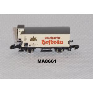 Märklin 8661 Z MINICLUB Bierwagen G10 mit Bremserhaus Stuttgarter Hofbräu