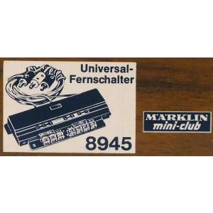 Märklin 8945 Z Universal Fernschalter