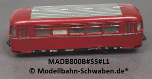 Märklin DB800B H0 Schienenbus-Beiwagen, BN 142070, Bz. 1955, DB