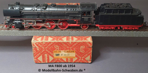 Märklin F 800 H0 Schlepptender Dampflok Version ab ca. 1954