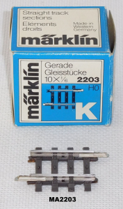Märklin H0 K-Gleis 2203 Gerade Länge 30 mm