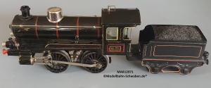 Märklin R12971 Spur 1, Dampf- / Schlepptenderlok, elektrisch 110/220V, mit Tender