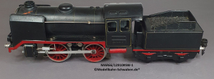 Märklin R66/12910 Spur 0, Dampflok elektrisch 20V, mit Tender R919/0