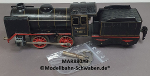 Märklin R880 Spur 0, Dampflok mit Tender 889, Uhrwerk, Bastler