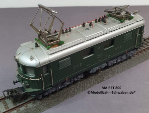 Märklin RET800 H0 Elektrolok, Guss, 1. BZ.ab 1965, SNCF, OVP